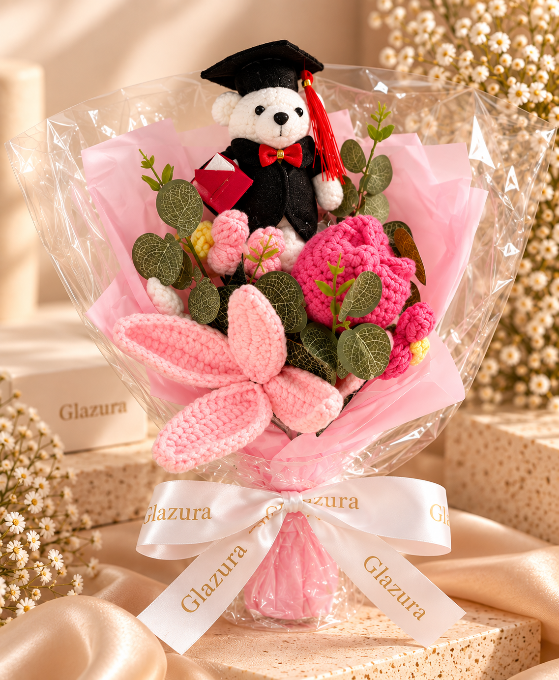 Glazuraâ„¢ Graduation Forever Bloom Bouquet