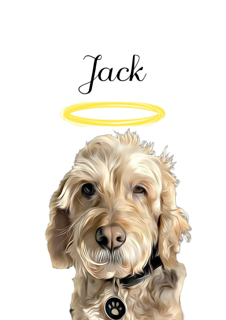 Digital Pet Portrait