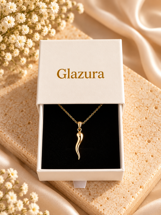 Glazura™ Fortuna Necklace – 18K Gold Plated Stainless Steel